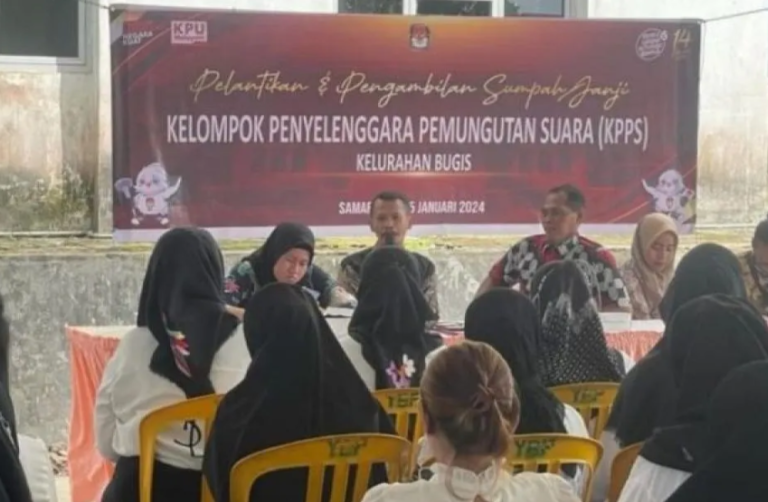 Petugas Lapas Narkotika Samarinda mengikuti bimbingan teknis KPPS oleh KPU